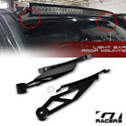 Gtrrlbtun0750cbkfrcaa Gtracers Blk Roof Pillar Mount Brackets For Curved Led Light