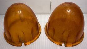 Sae-p-64 Guide Pc-73 Vintage Mb-5a Cab Light Clearance Orange Amber Truck 2x