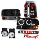 Gm2593128 Headlight Sierra Stop Signal Bumper Led Taillamp 2003 Gm2502214 Gm2503214 Gm2521174 Gm2520174 Halo Roof Brake Fog 3500hd