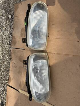 96205300 Hella Volkswagen Mk3 Golf/cabriolet/cabrio Left Right Set Pair Headlights 93-98