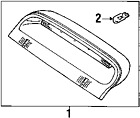 Lnc5000afned High Oem Genuine Lamp Mount Jaguar