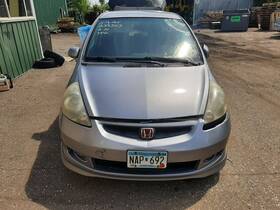 114-50266er Honda Passenger Headlight Storm Silver Metallic Fits 07-08 Fit 1032811