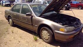 114-58312l Honda Driver Left Headlight Fits 92-93 Accord 640341