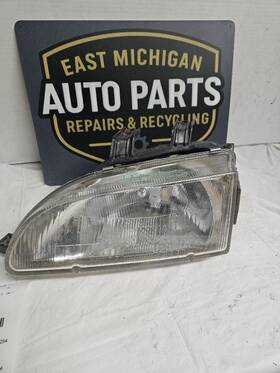 Honda 114-58424l Driver Left Headlight Fits 90-91 Civic 55978