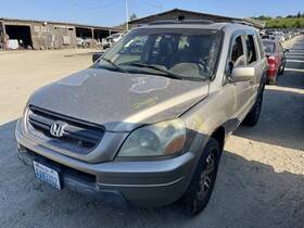 114-59056r Honda Passenger Right Headlight Fits 03-05 Pilot 1164650