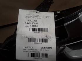 114-60752l Honda Driver Headlight Us Market Sedan Halogen Fits 16-17 Accord 345719
