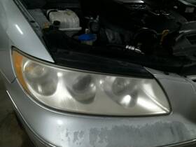114-50192ar Hyundai Passenger Right Headlight Thru 11/17/06 Fits 06 Azera 104864134