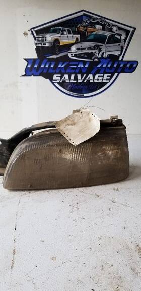 114-58293l Hyundai Driver Left Headlight Fits 91-92 Scoupe