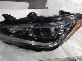 114-60367l Hyundai Driver Headlight Sedan Halogen Without Led Accent Fits 15-16 Genesis 557769