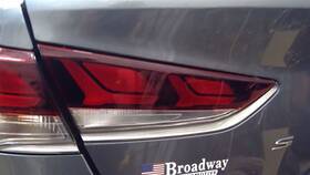 166-10498l Hyundai Driver Tail Light Us Built Decklid Mounted Led Lamps Fits 18-19 Sonata 1854404 B