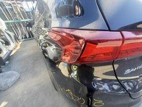 166-11094l Hyundai Driver Tail Light Led Quarter Panel Mounted Fits 19-20 Santa Fe 460729
