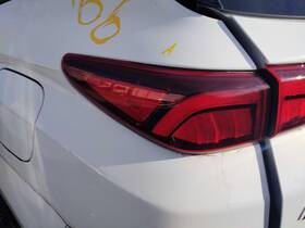 166-11744l Hyundai Driver Tail Light Quarter Panel Mounted Led Fits 22-23 Kona 2846550
