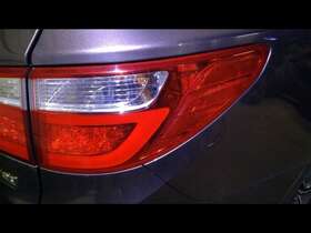 166-60348ar Hyundai Passenger Tail Light Lwb Led Quarter Panel Mounted Fits 13-16 Santa Fe