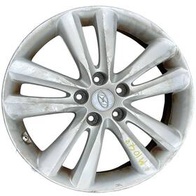 560-70795a Hyundai Oem Alloy 10 Spoke Wheel Rim 18x6-1/2 Fits For 2012 Tucson Gls / Limited 2.4l