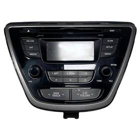 638-72510 Hyundai Oem Audio Equipment Radio Receiver - 2014 Elantra Limited / Se 1.8l