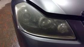 114-50599br Infiniti Passenger Right Front Headlight Xenon Hid Fits 08-10 M35 100450