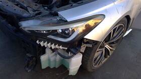 114-60948l Infiniti Driver Headlight Without Adaptive Headlamps Fits 17-22 Q60 655916