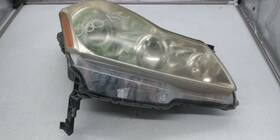 26010-eh125 Infiniti 06 07 M35 Front Right Side Headlight Black Inner Bezel