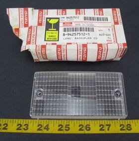 Isuzu 8-94257512-1 New Nos Genuine Oem Rear Backup Reverse Light Cover Lens Clear Gm 94257512