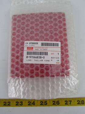 Isuzu 8-97066838-0 New Nos Genuine Oem Rr Rear Tail Light Lens Red Gm # 97066838