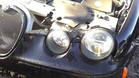 114-50436l Jaguar Driver Left Headlight R Model Fits 03-08 S Type 29307293