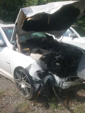 166-50888l Jaguar Driver Left Tail Light Quarter Panel Mounted Fits 09-11 Xf 1693863