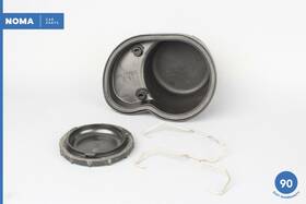 1x4313c175aa Jaguar 02-08 X-type X400 Front Left Driver Side Headlight Cap Cover Oem