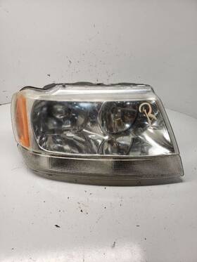 114-01525br Jeep Passenger Headlight Crystal Clear Fits 99-04 Grand Cherokee 1228391