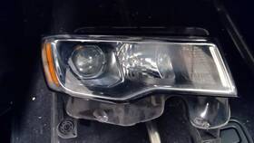 114-03009r Jeep Passenger Headlight Halogen Projector Fits 17-20 Grand Cherokee 1295202