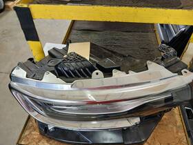 114-11805br Jeep/plymouth Truck Passenger Right Headlight Bright Trim Fits 22-24 Wagoneer 3110528