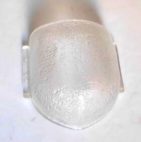204511 Kaiser 20570 Nos 1949 1950 License Plate Light Lens. 204511. Vaga Virg Spec Delux