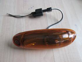 Kenworth P3-12 Sae Cab Or Side Marker Light Yellow Amber Led #m160re