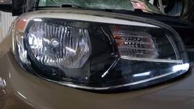 114-60240r Kia Passenger Headlight Model Halogen With Led Accents Fits 14-16 Soul 1427809