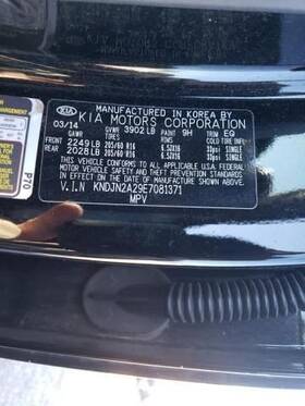 114-60244r Kia Passenger Headlight Model Xenon Hid Fits 14-16 Soul 345098