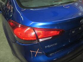 166-10030l Kia Driver Tail Light Incandescent Sedan Decklid Mounted Fits 17-18 Forte