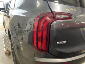 166-10686l Kia Driver Tail Light Quarter Panel Mounted Incandescent Fits 20 Telluride 901650