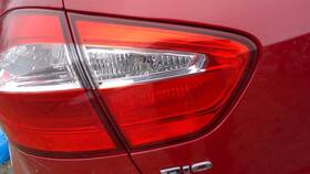 166-59985bl Kia Driver Tail Light Hatchback Lid Mounted Incandescent Fits 12-17 Rio 464429
