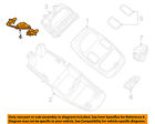 L0000578ab Chrysler Lamp Interior-dome Oem Bulb