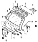 51137062293 Lamp Bmw Genuine License Oem