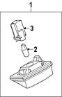 26510eg00a Lamp Infiniti License Oem Genuine