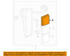 12474502 Lamps-lens Gm Oem Lamps-rear Combination