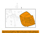 26555et00b Lamps-rear Oem Assembly Lamp Nissan Lamps-combo Combination Left