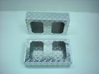 Lb013 Unique Truck Accessories Double Rectangle Aluminum Treadplate Light 680474699711
