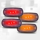 2amber Led Dodge 4pcs Set 2red Ram 03-09 Clear Fender Lights