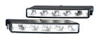 010043801 Led Hella Lamp Kit 12v Housing Running Black Daytime Slim Rectangle