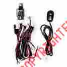 Led-wi 6kled 12v Universal Wire Kit 40a Relay 15a Fuse Switch 130w Offroad Lamp Fog Lightbar