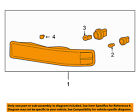 22940755 Left Gm Lamp Oem-park