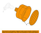 55077885ad Left Lamp 07-13 Oem Chrysler Jeep Turn Wrangler-park