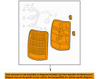 19168990 Left Lamps-combo Gm Lamp Oem Assembly Combination Lamps-rear