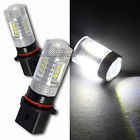 4-smd-p13-15w-wh Light P13w Drl Pair Watt 15led Fog 1x Bulbs Projector Replacement 15 White